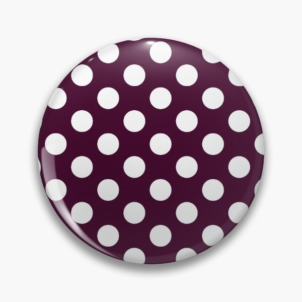Item preview, Large plum and white polka dots designed and sold by Nolan6.