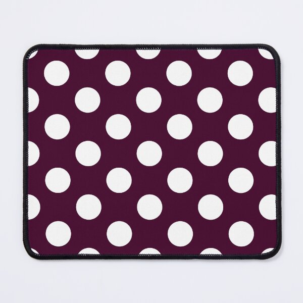 Item preview, Large plum and white polka dots designed and sold by Nolan6.