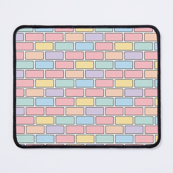 Item preview, Pastel Brick Pattern designed and sold by Kathy Kuczek.