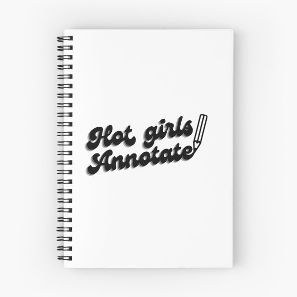 Item preview, Hot girls annotate designed and sold by AfterHourNotes.