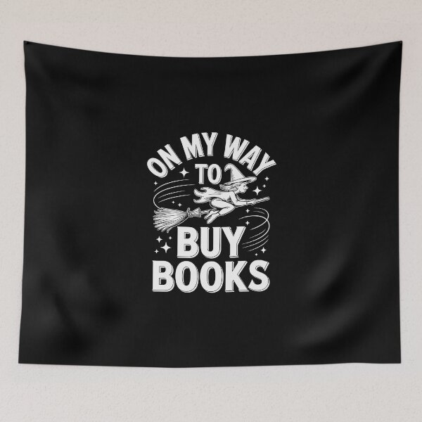 Item preview, ON MY WAY TO BUY BOOKS designed and sold by jkrphoto.