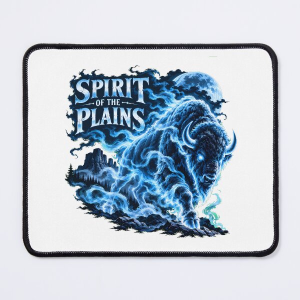 Item preview, Plains Spirit Electric Bison Fantasy Nature Lover designed and sold by chattsuede.