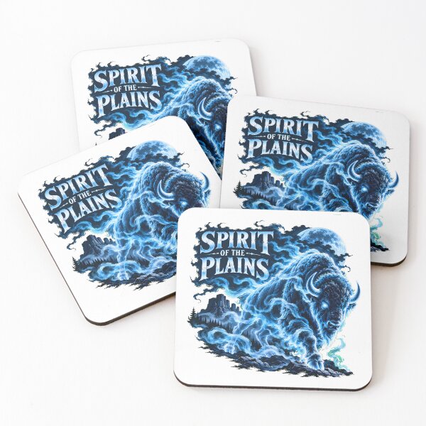 Item preview, Plains Spirit Electric Bison Fantasy Nature Lover designed and sold by chattsuede.