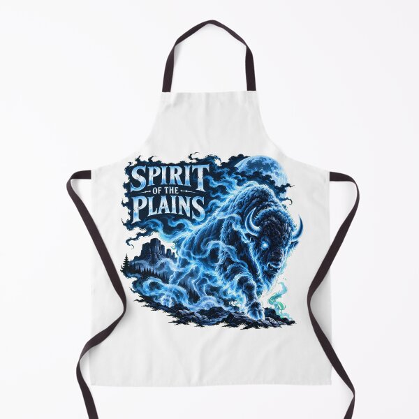 Item preview, Plains Spirit Electric Bison Fantasy Nature Lover designed and sold by chattsuede.