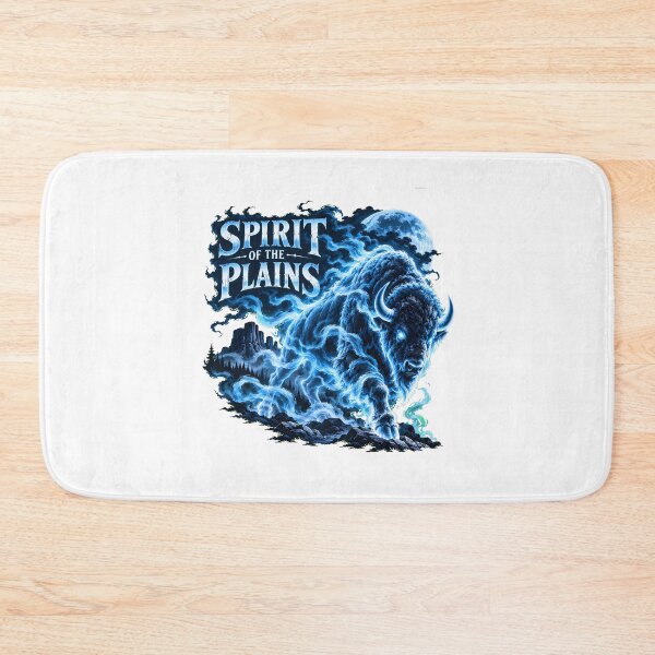 Item preview, Plains Spirit Electric Bison Fantasy Nature Lover designed and sold by chattsuede.