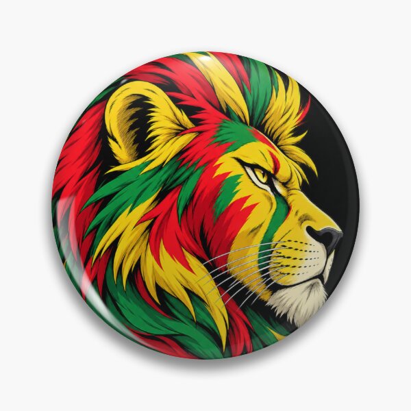 Item preview, León jamaicano Rastafari Reggae Verde Amarillo Rojo - PLUSHIWORLD designed and sold by PLUSHIWORLDtm.