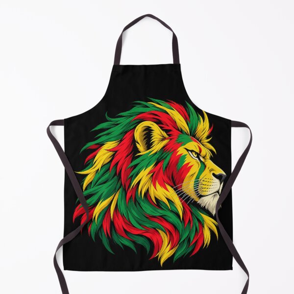 Item preview, Jamaican Lion Rastafari Reggae Green Yellow Red- PLUSHIWORLD designed and sold by PLUSHIWORLDtm.