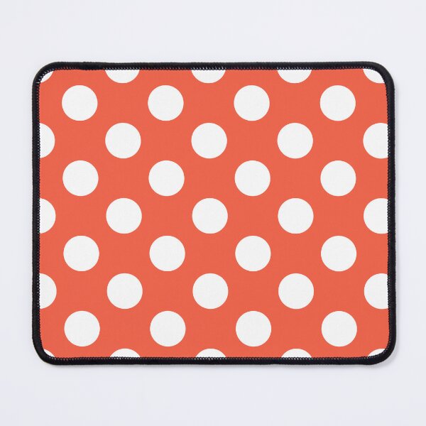 Item preview, Large persimmon and white polka dots designed and sold by Nolan6.