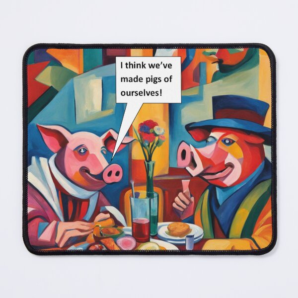 Item preview, Pigs of ourselves designed and sold by George Hutton Hunter.