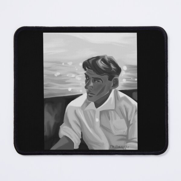 Item preview, Summer Forever Vintage Monochrome Ocean Cinematic Art designed and sold by Thebloomlabof.