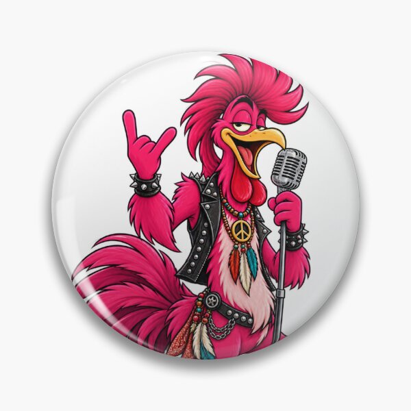 Item preview, Punk Rooster Rock Vocalist designed and sold by JanRizz.