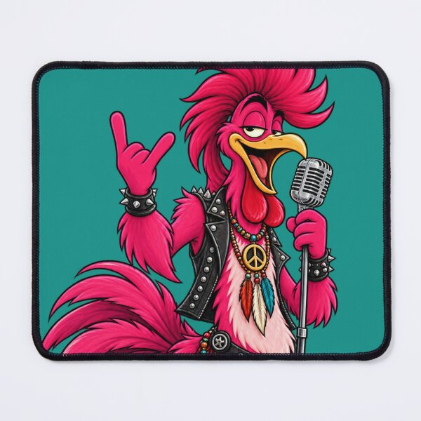 Item preview, Punk Rooster Rock Vocalist designed and sold by JanRizz.