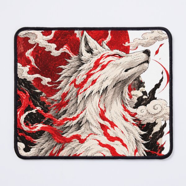 Item preview, Red Moon Kitsune designed and sold by Ligerheart designs.