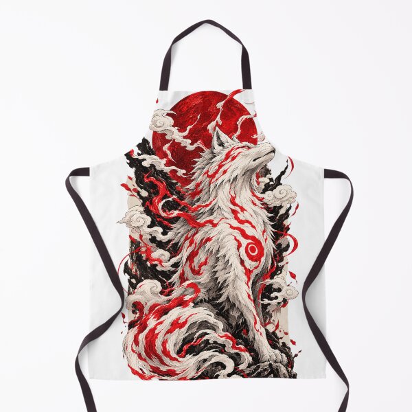 Item preview, Red Moon Kitsune designed and sold by Ligerheart designs.