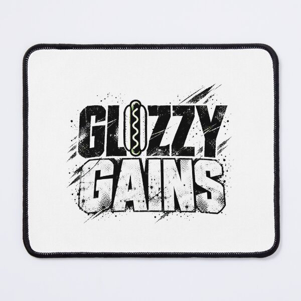 Item preview, Glozy Gains Hot Dog Grunge Gym Humor designed and sold by chattsuede.