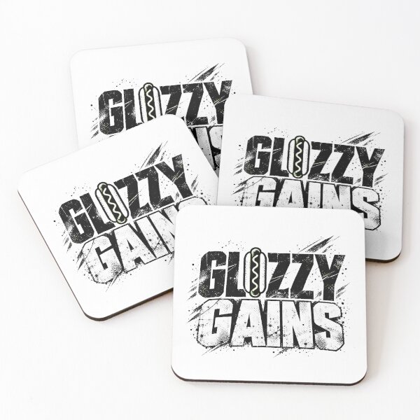 Item preview, Glozy Gains Hot Dog Grunge Gym Humor designed and sold by chattsuede.