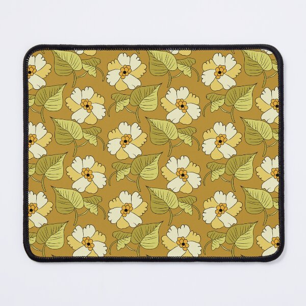 Item preview, Ochre Garden Reverie Floral Pattern designed and sold by Kraalikaa.