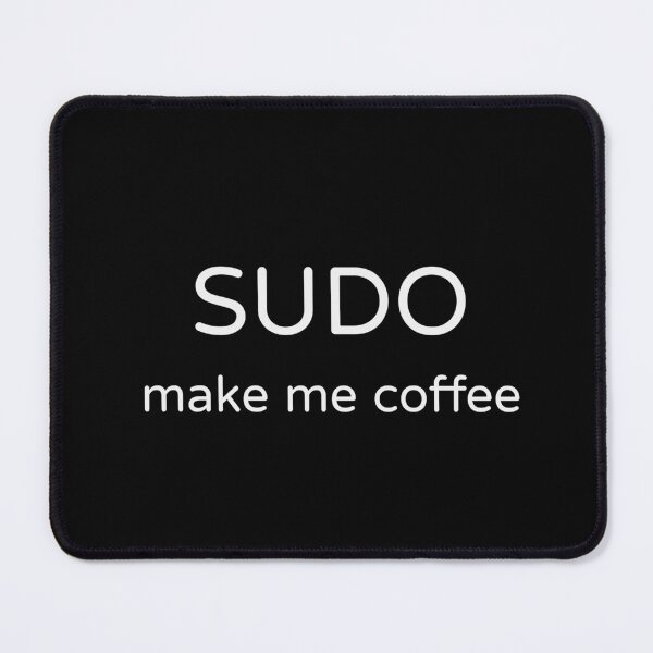 Item preview, Sudo Make Me Coffee Funny Programmer T-Shirt designed and sold by low battery meme design.