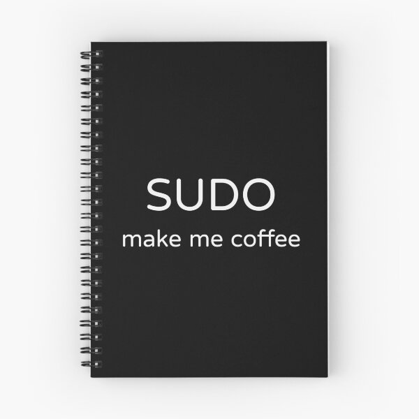 Item preview, Sudo Make Me Coffee Funny Programmer T-Shirt designed and sold by low battery meme design.
