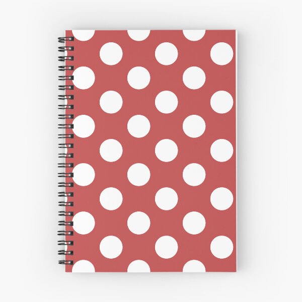 Item preview, Large brick red and white polka dots designed and sold by Nolan6.