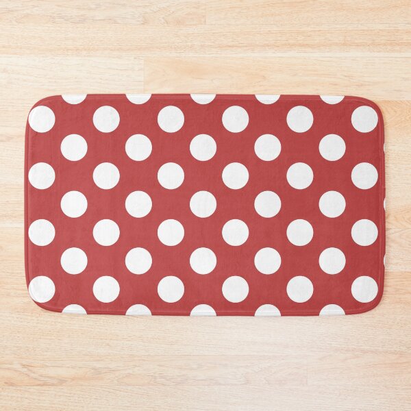 Item preview, Large brick red and white polka dots designed and sold by Nolan6.