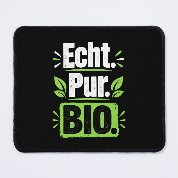 Artikelvorschau, Echt Pur Bio Nachhaltiges Typografie Statement Design entworfen und verkauft von Radixbarny.