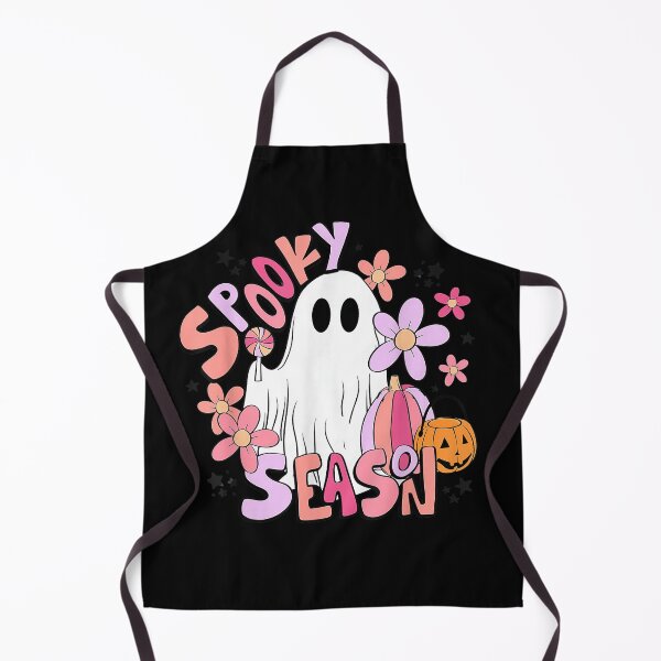 Item preview, Spooky Season Retro Pastel Cute Ghost Flower Pumpkin Shirt designed and sold by SChouseclothing.