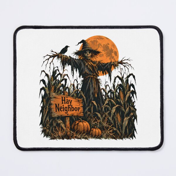 Item preview, Hay Neighbor Eerie Cornfield Halloween designed and sold by chattsuede.