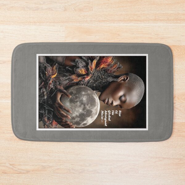 Item preview, Mu’ur (UM) Empire™ al-Benhadiel©™ design, Moon Glow, gray background designed and sold by HardyKnitDesign.
