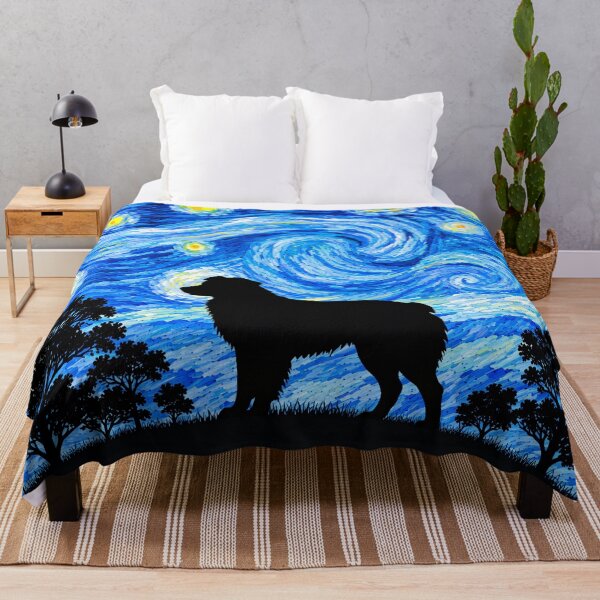 Item preview, Funny Australian Shepherd Dog Starry Night Painting Moon Star Mom Dad Kids designed and sold by FurryHavenPH.