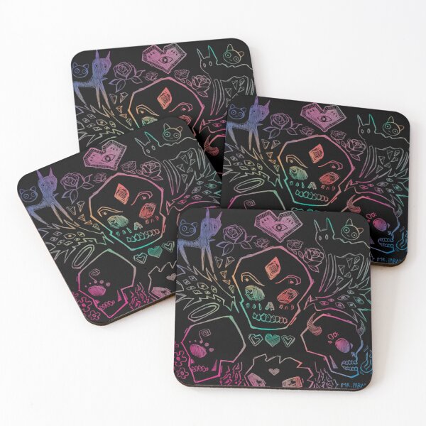 Item preview, Sugar Skull Gothic Neon Doodle Day Dead Graphic designed and sold by Thebloomlabof.