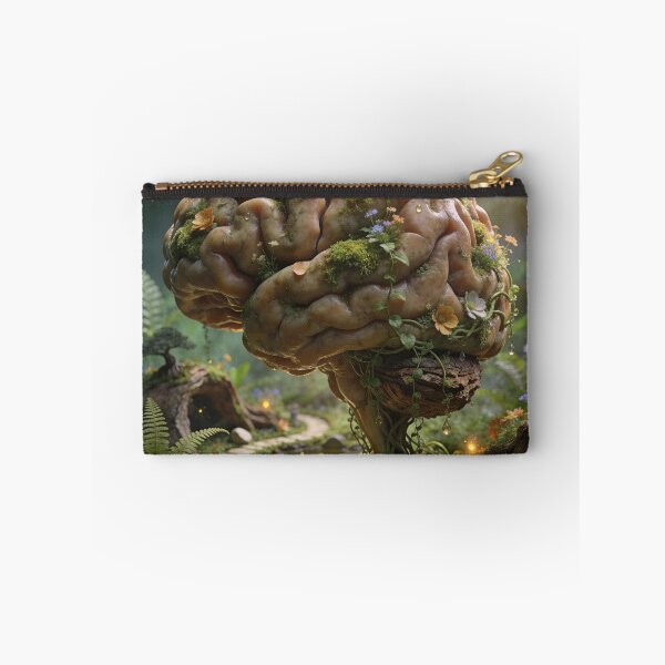 Item preview, Surreal Brain Garden Botanical Tree Concept Art designed and sold by OksArtStudio.