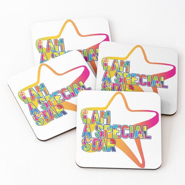 Item preview, I Am A Special Star – Mosaic Typo in Gradient Star Emblem designed and sold by MyNeko.