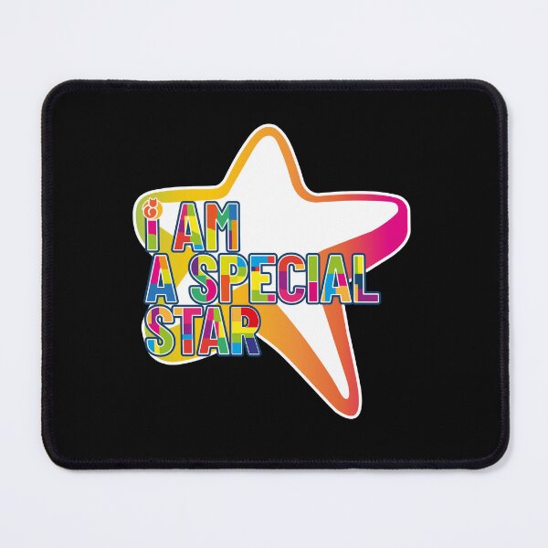 Item preview, I Am A Special Star – Mosaic Typo in Gradient Star Emblem designed and sold by MyNeko.
