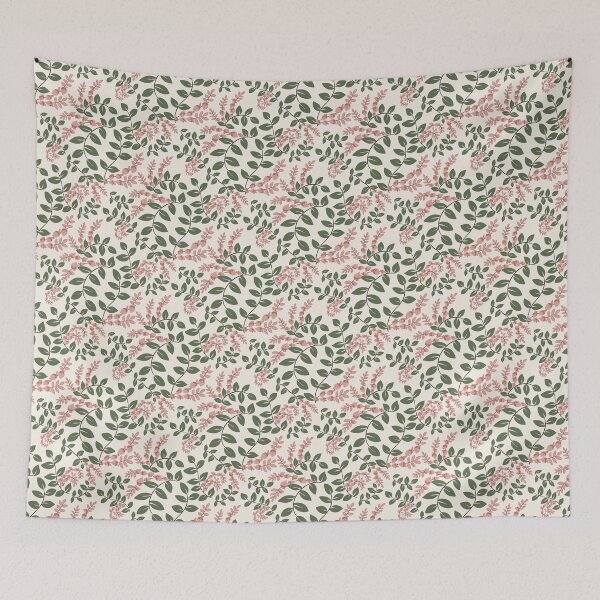 Item preview, Japanese Hagi Flower Pattern Autumn Palette designed and sold by Nekogobido.