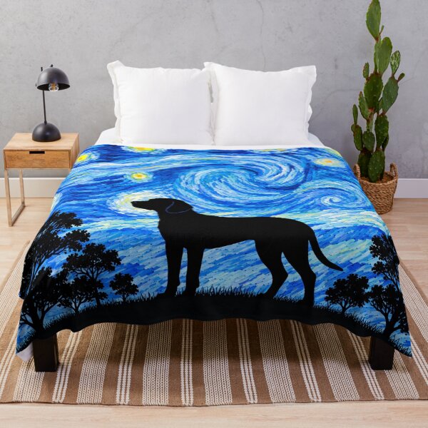 Item preview, Funny Bavarian Mountain Scent Hound Dog Starry Night Painting Moon Star Mom Dad Kids designed and sold by FurryHavenPH.