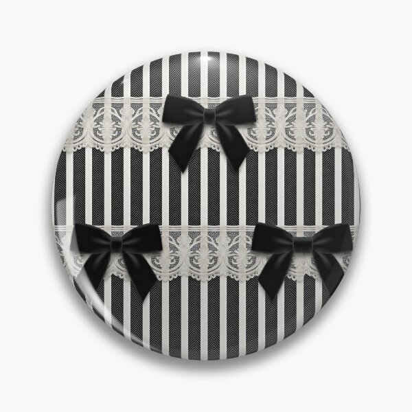 Item preview, Stripes and Bows: Lolita Noir Collection designed and sold by JacquiTaylorArt.