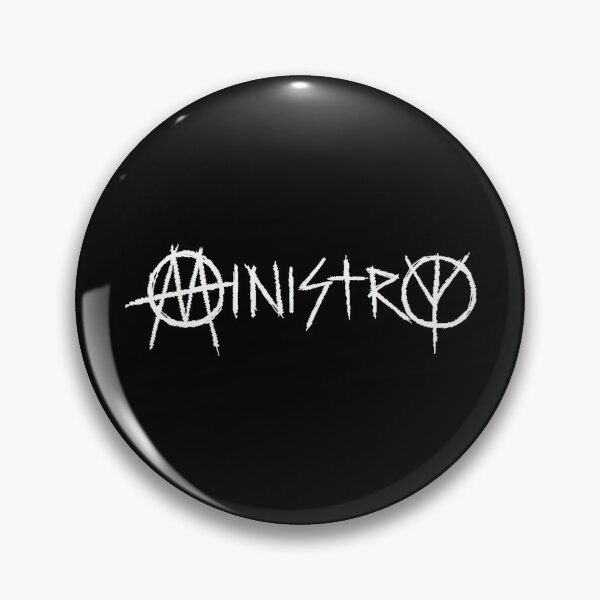 Item preview, Ministry Band Logo 02 Exselna Hing Quality Metal Band designed and sold by HerminaShields.