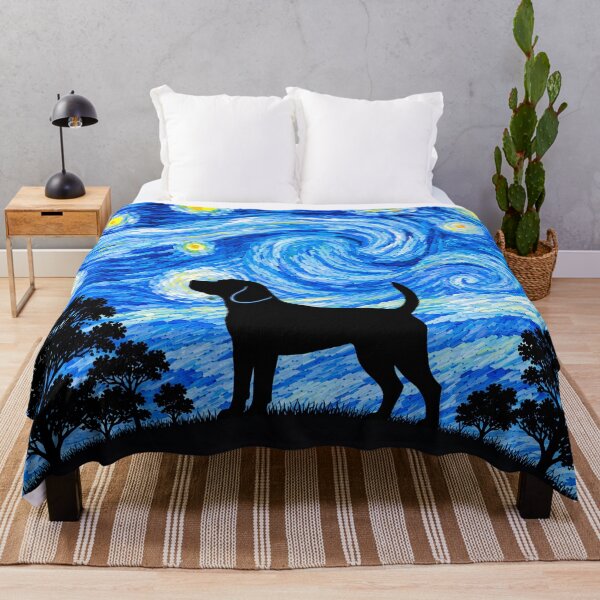 Item preview, Funny Beagle Dog Starry Night Painting Moon Star Mom Dad Kids designed and sold by FurryHavenPH.