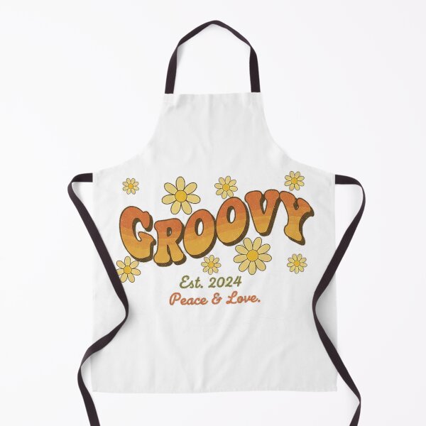 Item preview, Groovy Peace And Love Retro 70s Daisy Flower Typography Design designed and sold by cannsuh.