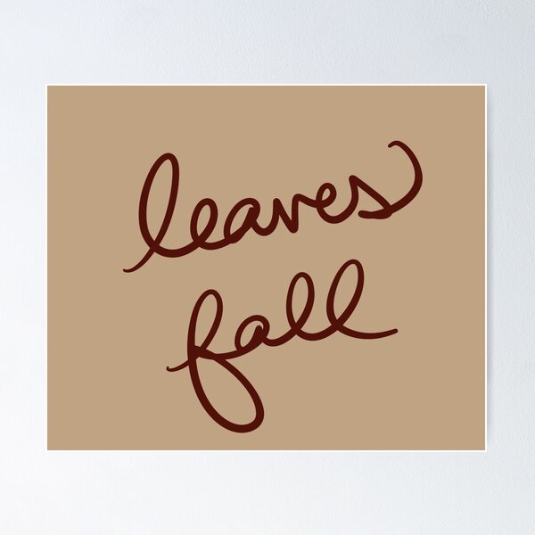 Item preview, Leaves Fall designed and sold by abeink.