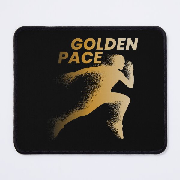 Item preview, Golden Pace Runner Motivation designed and sold by ZJDesignsArt.