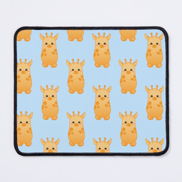 Item preview, Pattern of Cute Pastel Baby giraffe - Kawaii Chibi illustration designed and sold by Agamaji.