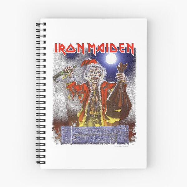 Item preview, Iron Maiden Santa Eddie Christmas Design designed and sold by Erin Travis.