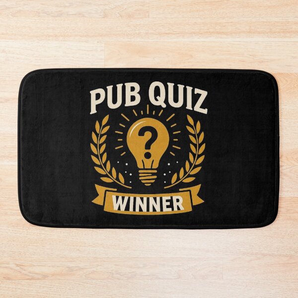 Item preview, Pub Quiz Winner Trivia Champion Knowledge Lover Design. designed and sold by The-T-In-Retro.