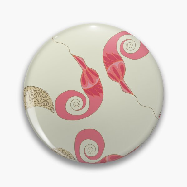 Item preview, Scarlet Paisley Swirl Botanical Pattern designed and sold by Kraalikaa.