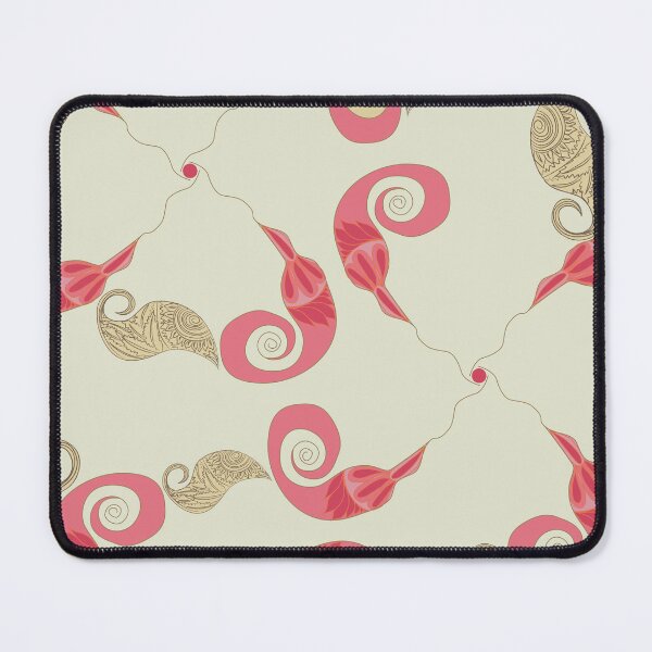 Item preview, Scarlet Paisley Swirl Botanical Pattern designed and sold by Kraalikaa.