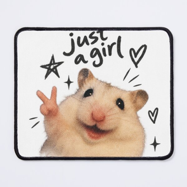 Item preview, JUST A GIRL Funny animal tshirt designed and sold by Novire.