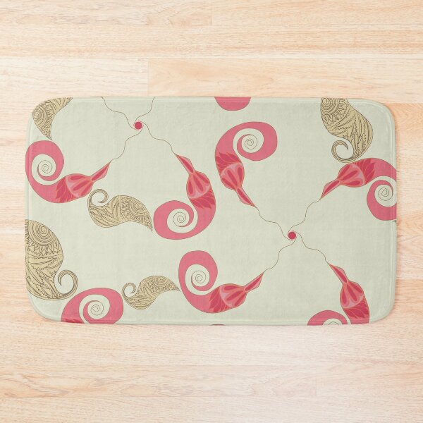 Item preview, Scarlet Paisley Swirl Botanical Pattern designed and sold by Kraalikaa.