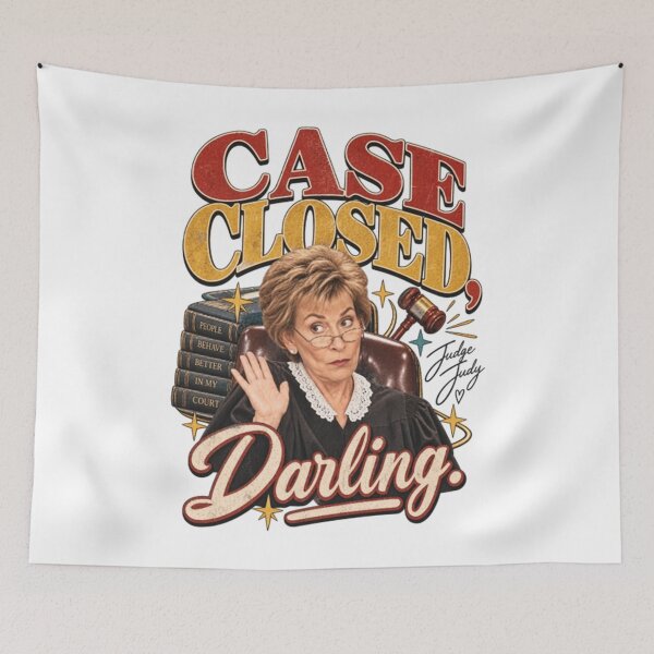 Item preview, Judge Judy, Case Closed, Judy Sheindlin, Courtroom Lawyer designed and sold by CATTYHOLA.